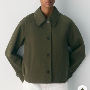 Aritzia Regent Dark Olive  Jacket XS Nwt